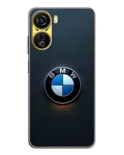 Чехол для ZTE Nubia Neo 5G с картинкой «Логотип BMW — минимализм»