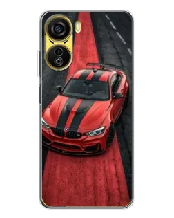 Чехол для ZTE Nubia Neo 5G с картинкой «BMW на красной дорожке»