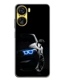 Чехол для ZTE Nubia Neo 5G с картинкой «BMW — ночной взгляд»