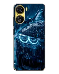 Чехол для ZTE Nubia Neo 5G с картинкой «BMW под дождем»