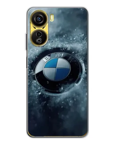 Чехол для ZTE Nubia Neo 5G с картинкой «Логотип BMW — лед» Чехол для ZTE Nubia Neo 5G с картинкой «Логотип BMW — лед»