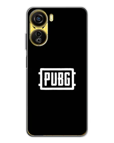 Чехол для ZTE Nubia Neo 5G с картинкой «Лого BMW — металлический блеск»