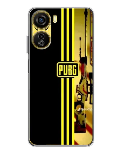 Чехол для ZTE Nubia Neo 5G с картинкой «PUBG — камуфляжный шлем»