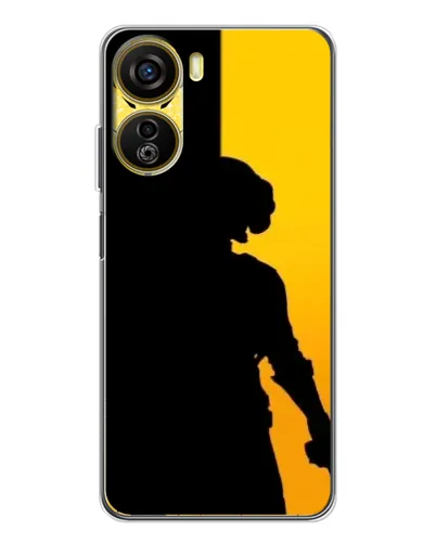 Чехол для ZTE Nubia Neo 5G с картинкой «Тень воина PUBG»