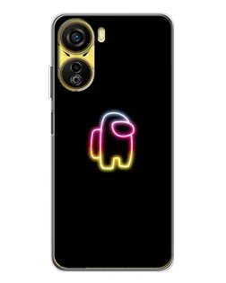 Чехол для ZTE Nubia Neo 5G с картинкой «Among Us градиент»
