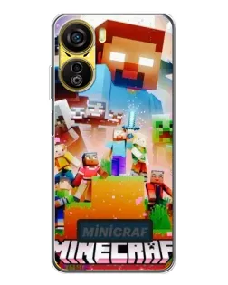 Чехол для ZTE Nubia Neo 5G с картинкой «Minecraft герои игры» Чехол для ZTE Nubia Neo 5G с картинкой «Minecraft герои игры»