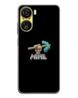 Чехол для ZTE Nubia Neo 5G с картинкой «Алмазная кирка»