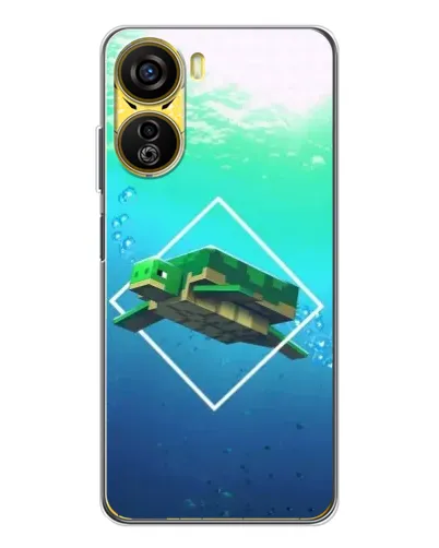 Чохол для ZTE Nubia Neo 5G з картинкою «Черепаха Minecraft» Чохол для ZTE Nubia Neo 5G з картинкою «Черепаха Minecraft»