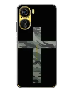 Чехол для ZTE Nubia Neo 5G с картинкой «Милитари Крест»