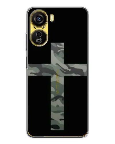 Чехол для ZTE Nubia Neo 5G с картинкой «Милитари Крест»