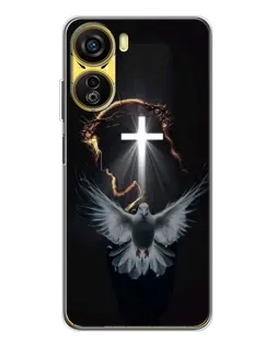 Чехол для ZTE Nubia Neo 5G с картинкой «Голубь и Свет»