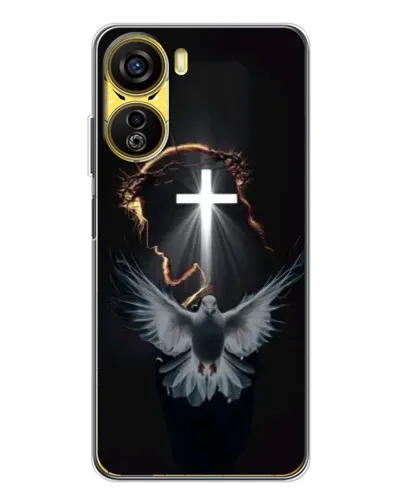 Чехол для ZTE Nubia Neo 5G с картинкой «Голубь и Свет»