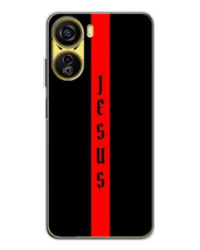 Чехол для ZTE Nubia Neo 5G с картинкой «Красная линия веры»