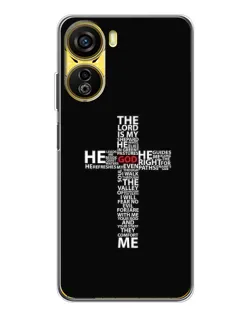 Чохол для ZTE Nubia Neo 5G з картинкою «Текстовий хрест»