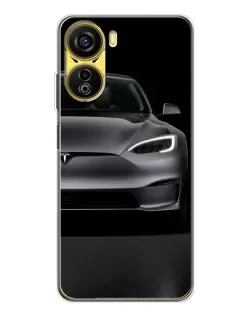 Чехол для ZTE Nubia Neo 5G с картинкой «Tesla Model S Look»