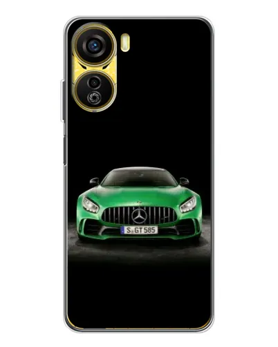 Чехол для ZTE Nubia Neo 5G с картинкой «Mercedes — неоновый лого» Чехол для ZTE Nubia Neo 5G с картинкой «Mercedes — неоновый лого»