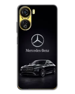 Чехол для ZTE Nubia Neo 5G с картинкой «Mercedes — решетка радиатора»