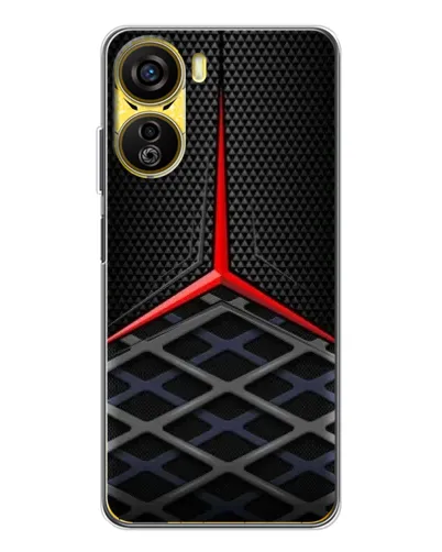 Чехол для ZTE Nubia Neo 5G с картинкой «Mercedes Carbon Grid» Чехол для ZTE Nubia Neo 5G с картинкой «Mercedes Carbon Grid»