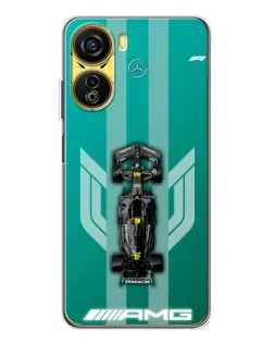 Чехол для ZTE Nubia Neo 5G с картинкой «Mercedes AMG Petronas»