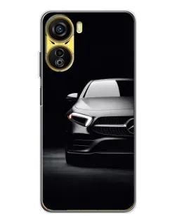 Чехол для ZTE Nubia Neo 5G с картинкой «Свет фар Mercedes»