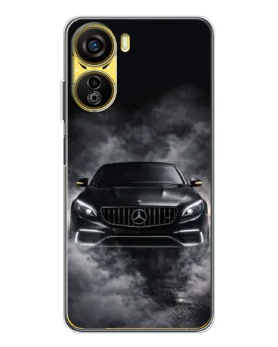 Чехол для ZTE Nubia Neo 5G с картинкой «Mercedes в дыму» Чехол для ZTE Nubia Neo 5G с картинкой «Mercedes в дыму»