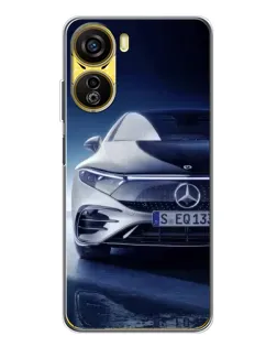 Чехол для ZTE Nubia Neo 5G с картинкой «Mercedes EQ — будущее»