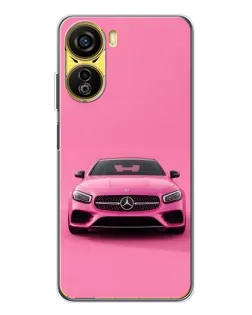 Чохол для ZTE Nubia Neo 5G з картинкою «Рожевий Mercedes AMG»