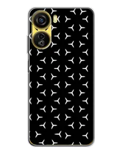 Чохол для ZTE Nubia Neo 5G з картинкою «Mercedes паттерн зірок»