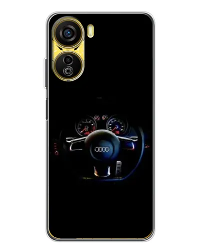 Чехол для ZTE Nubia Neo 5G с картинкой «Салон Audi — руль» Чехол для ZTE Nubia Neo 5G с картинкой «Салон Audi — руль»