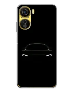 Чехол для ZTE Nubia Neo 5G с картинкой «Взгляд Audi в темноте»