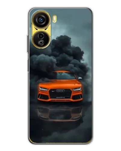 Чехол для ZTE Nubia Neo 5G с картинкой «Audi в облаках дыма» Чехол для ZTE Nubia Neo 5G с картинкой «Audi в облаках дыма»
