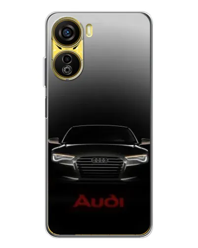 Чехол для ZTE Nubia Neo 5G с картинкой «Audi — градиентный контур» Чехол для ZTE Nubia Neo 5G с картинкой «Audi — градиентный контур»