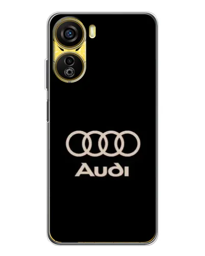 Чехол для ZTE Nubia Neo 5G с картинкой «Audi — золотой логотип» Чехол для ZTE Nubia Neo 5G с картинкой «Audi — золотой логотип»
