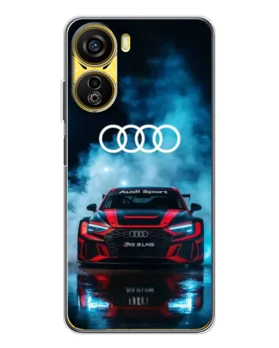 Чехол для ZTE Nubia Neo 5G с картинкой «Audi Sport — неон» Чехол для ZTE Nubia Neo 5G с картинкой «Audi Sport — неон»