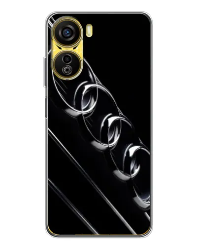 Чехол для ZTE Nubia Neo 5G с картинкой «Audi — абстрактные кольца» Чехол для ZTE Nubia Neo 5G с картинкой «Audi — абстрактные кольца»