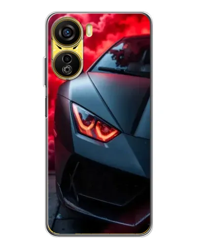 Чехол для ZTE Nubia Neo 5G с картинкой «Lamborghini красное сияние» Чехол для ZTE Nubia Neo 5G с картинкой «Lamborghini красное сияние»