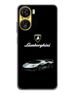 Чехол для ZTE Nubia Neo 5G с картинкой «Логотип Lamborghini классика»