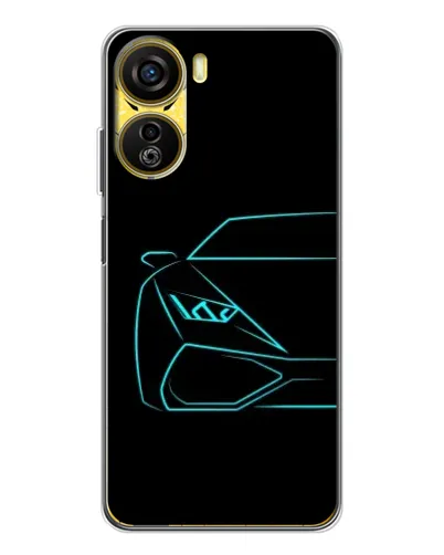 Чехол для ZTE Nubia Neo 5G с картинкой «Голубой силуэт Lamborghini» Чехол для ZTE Nubia Neo 5G с картинкой «Голубой силуэт Lamborghini»