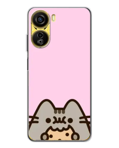 Чехол для ZTE Nubia Neo 5G с картинкой «Pusheen и печенье» Чехол для ZTE Nubia Neo 5G с картинкой «Pusheen и печенье»