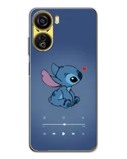 Чехол для ZTE Nubia Neo 5G с картинкой «Музыкальный Stitch»
