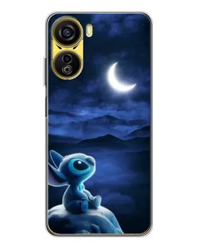 Чехол для ZTE Nubia Neo 5G с картинкой «Лунная ночь Стича»