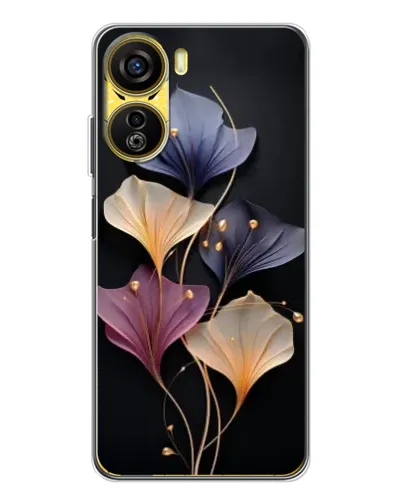 Чехол для ZTE Nubia Neo 5G с картинкой «Лиловые цветы грации» Чехол для ZTE Nubia Neo 5G с картинкой «Лиловые цветы грации»