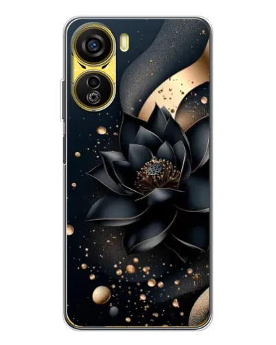 Чехол для ZTE Nubia Neo 5G с картинкой «Черный лотос» Чехол для ZTE Nubia Neo 5G с картинкой «Черный лотос»