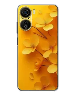 Чехол для ZTE Nubia Neo 5G с картинкой «Золотые лепестки» Чехол для ZTE Nubia Neo 5G с картинкой «Золотые лепестки»