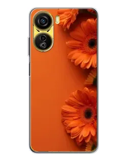 Чехол для ZTE Nubia Neo 5G с картинкой «Оранжевые герберы» Чехол для ZTE Nubia Neo 5G с картинкой «Оранжевые герберы»
