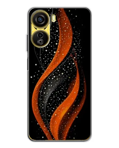 Чехол для ZTE Nubia Neo 5G с картинкой «Огненная звездная волна»