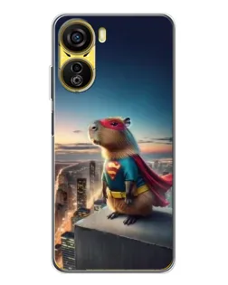 Чехол для ZTE Nubia Neo 5G с картинкой «Капи-мен супергерой» Чехол для ZTE Nubia Neo 5G с картинкой «Капи-мен супергерой»
