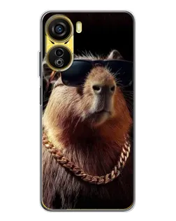 Чехол для ZTE Nubia Neo 5G с картинкой «Капибара золотая цепь» Чехол для ZTE Nubia Neo 5G с картинкой «Капибара золотая цепь»