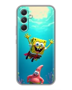 Чехол для ZTE Nubia Red Magic 11 Pro с картинкой «Спанч Боб под водой»