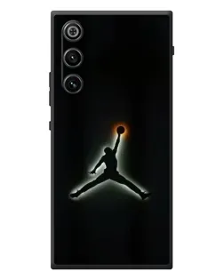 Чехол для ZTE Nubia RedMagic 10 Air с картинкой «Jordan Gradient Logo»